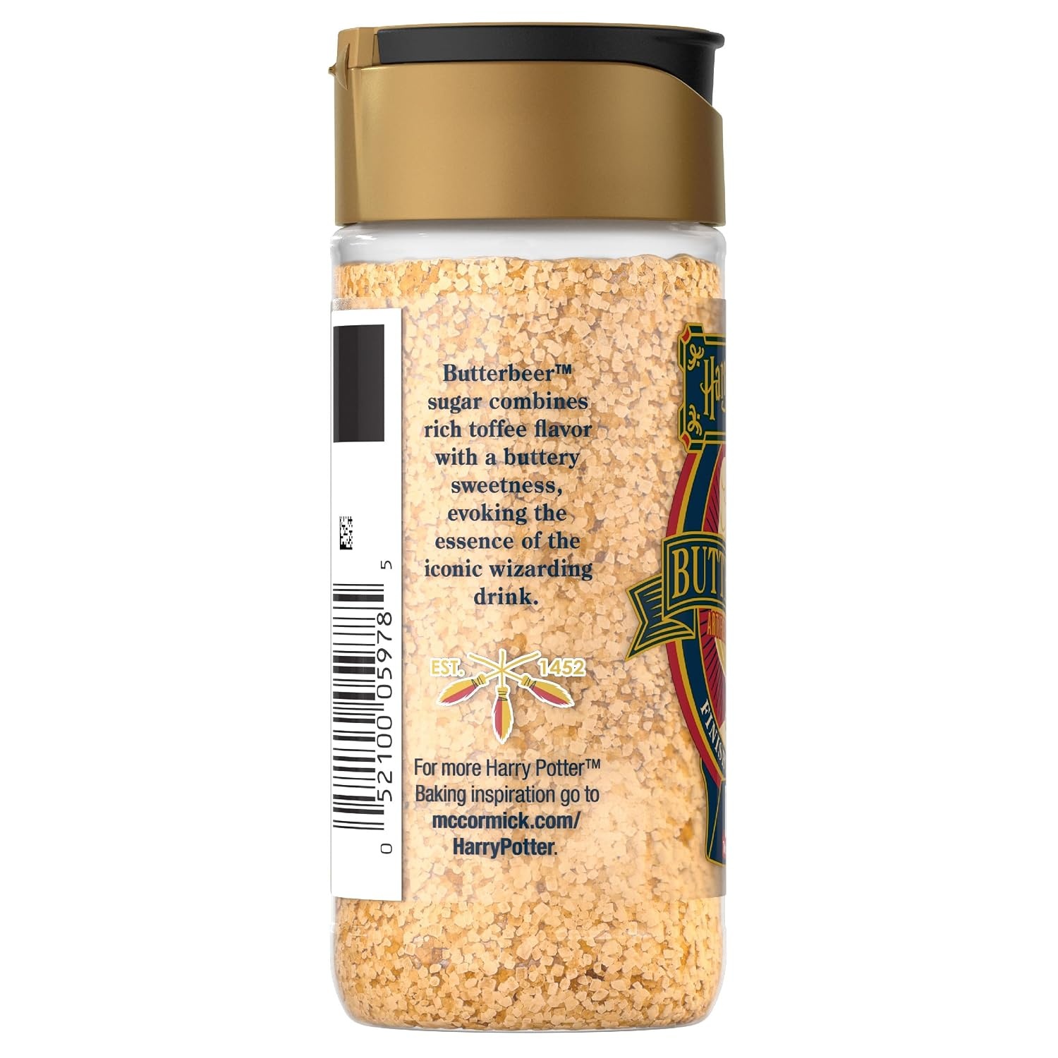 image:imageMcCormick Harry Potter Finishing Sugar Butterbeer Limited Edition Buttery Sweetness of Toffee Sprinkle on Baked Goods or Use as a Rimming Sugar on Beverages 293 oz293 Ounce Pack of 1