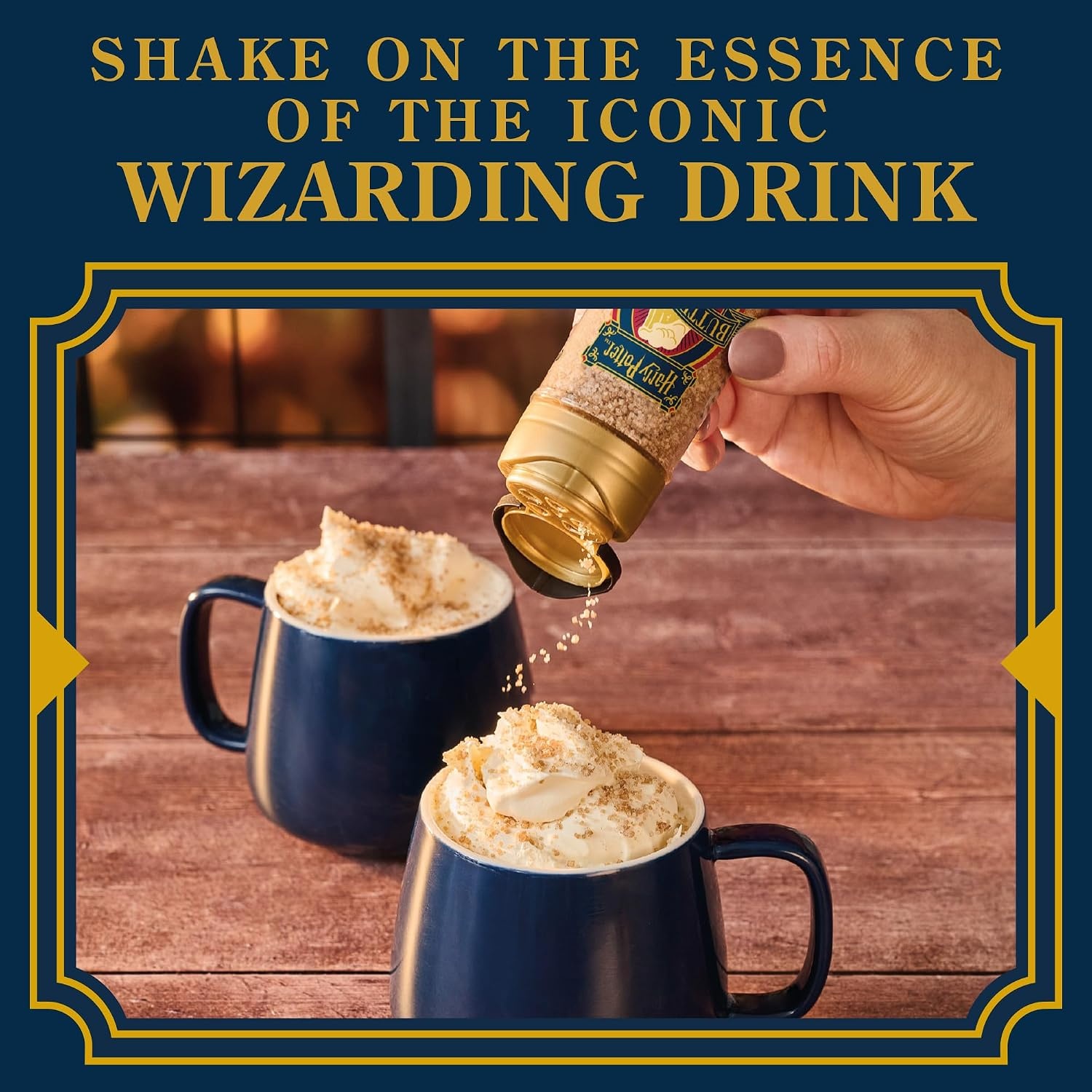 image:imageMcCormick Harry Potter Finishing Sugar Butterbeer Limited Edition Buttery Sweetness of Toffee Sprinkle on Baked Goods or Use as a Rimming Sugar on Beverages 293 oz293 Ounce Pack of 2