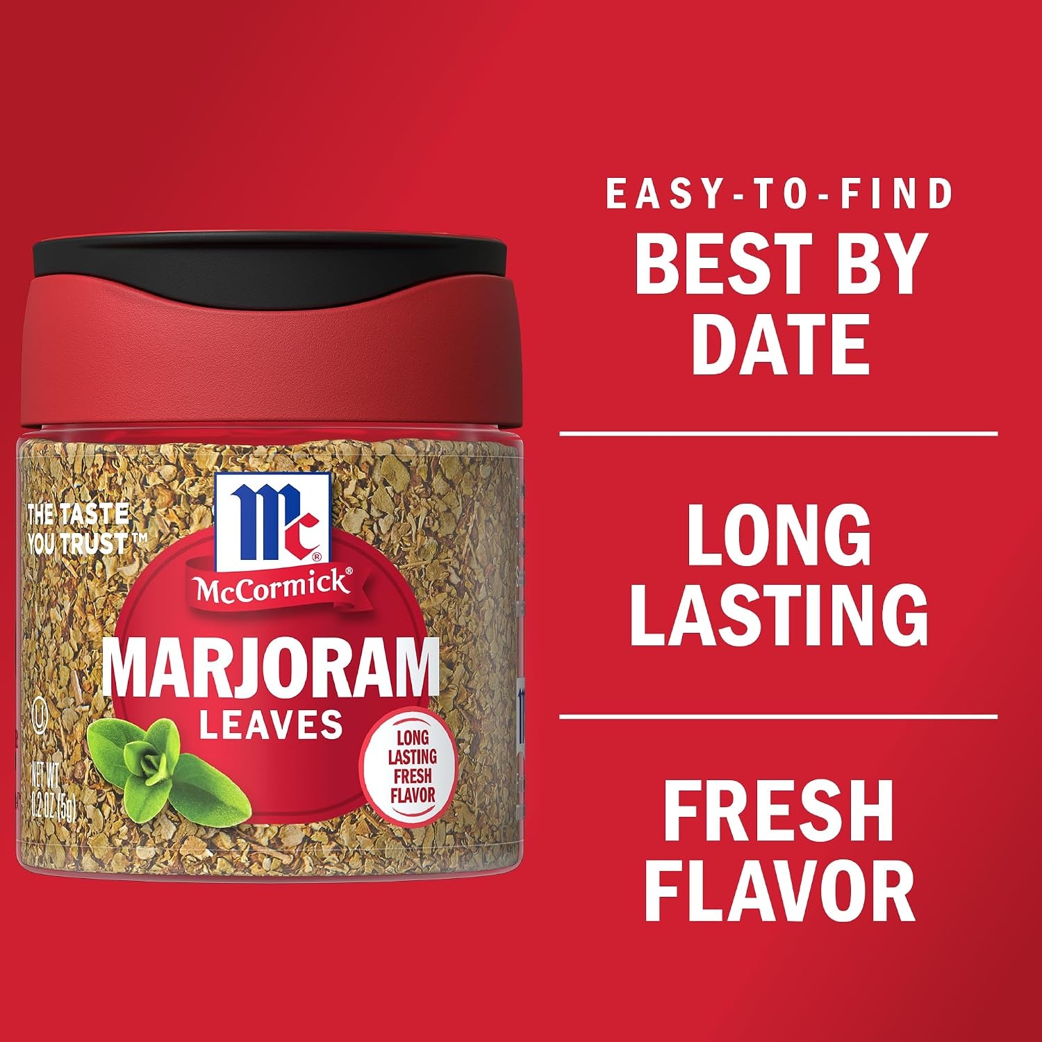 image:imageMcCormick Marjoram Leaves 02 oz Pack of 602 Ounce Pack of 1