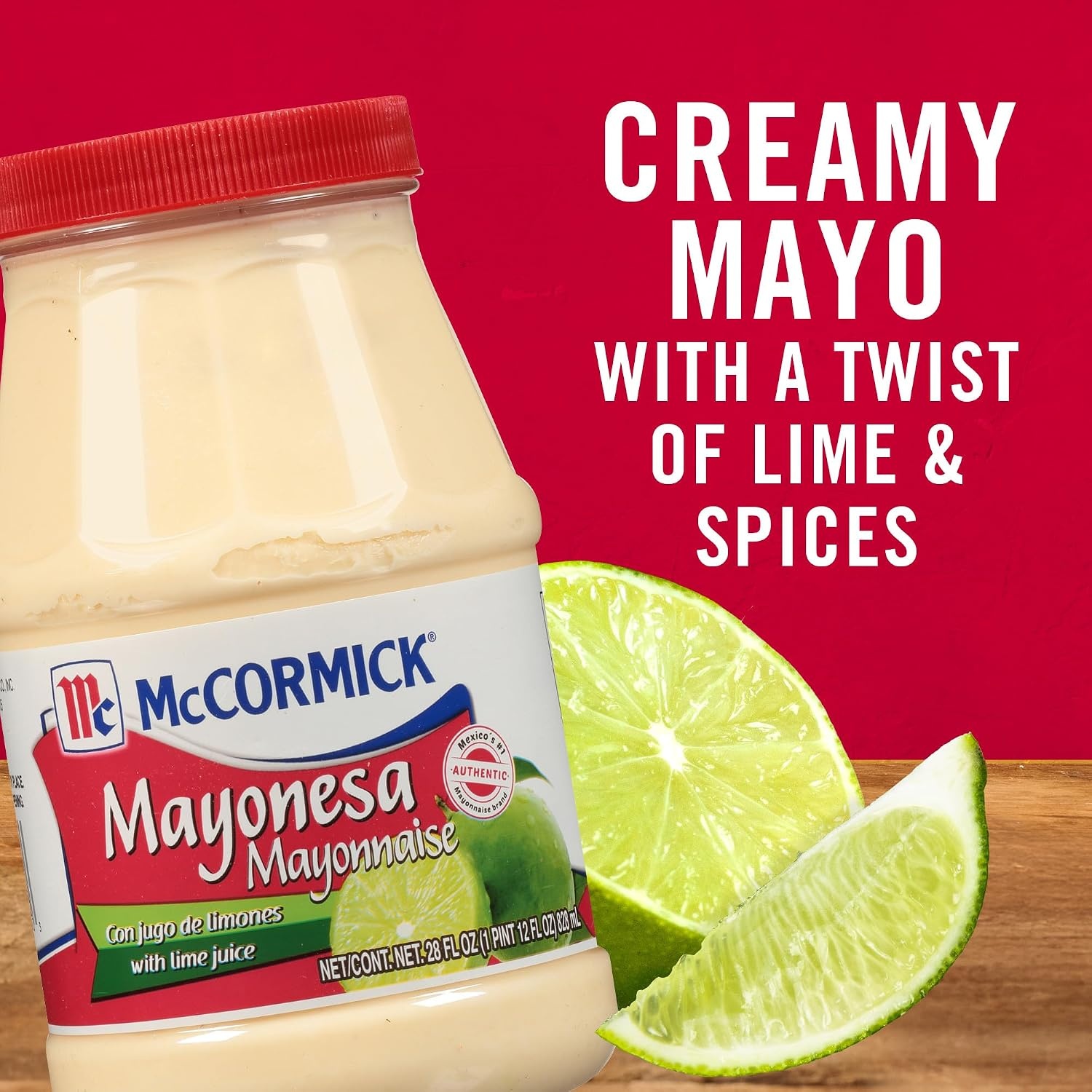 image:imageMcCormick Mayonesa Mayonnaise With Lime Juice 14 Fl Oz Pack of 1mayonnaise
