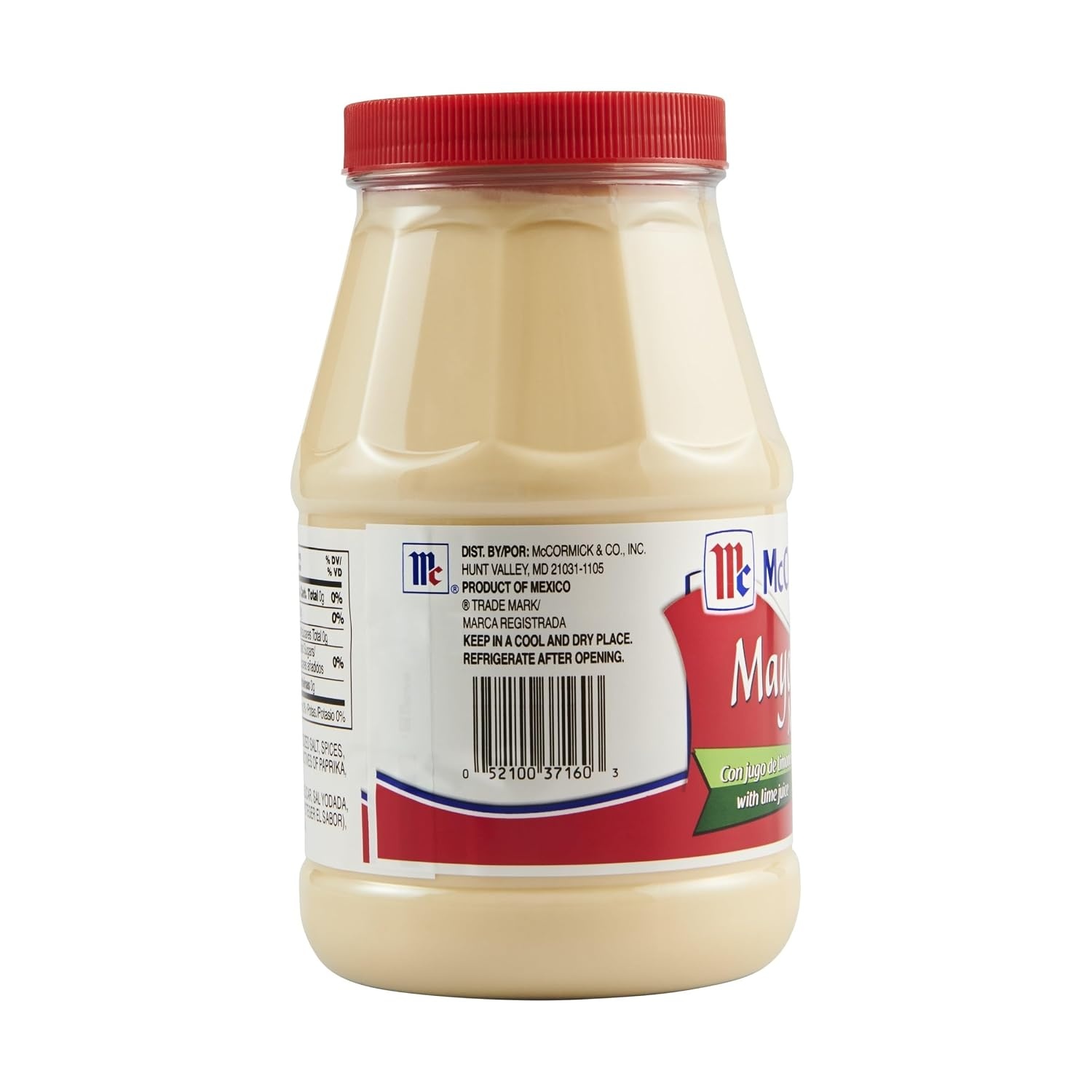 image:imageMcCormick Mayonesa Mayonnaise With Lime Juice 14 Fl Oz Pack of 1mayonnaise