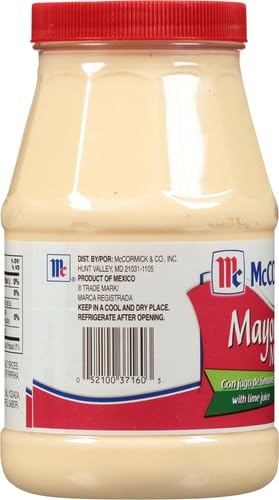 image:imageMcCormick Mayonesa Mayonnaise With Lime Juice 14 Fl Oz Pack of 1mayonnaise