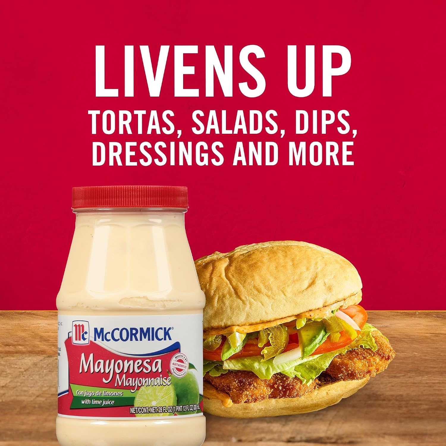 image:imageMcCormick Mayonesa Mayonnaise With Lime Juice 14 Fl Oz Pack of 1mayonnaise