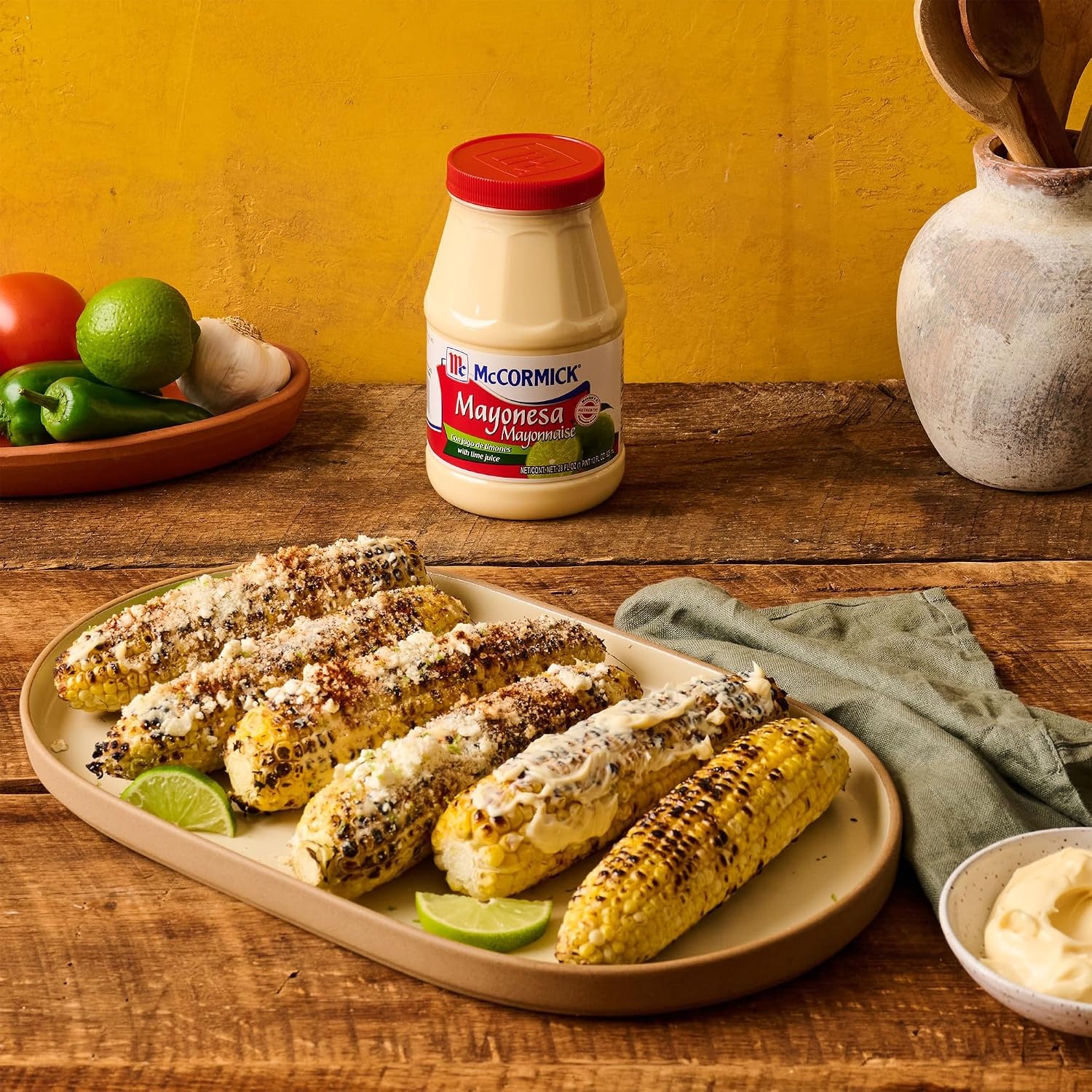 image:imageMcCormick Mayonesa Mayonnaise With Lime Juice 14 Fl Oz Pack of 1mayonnaise
