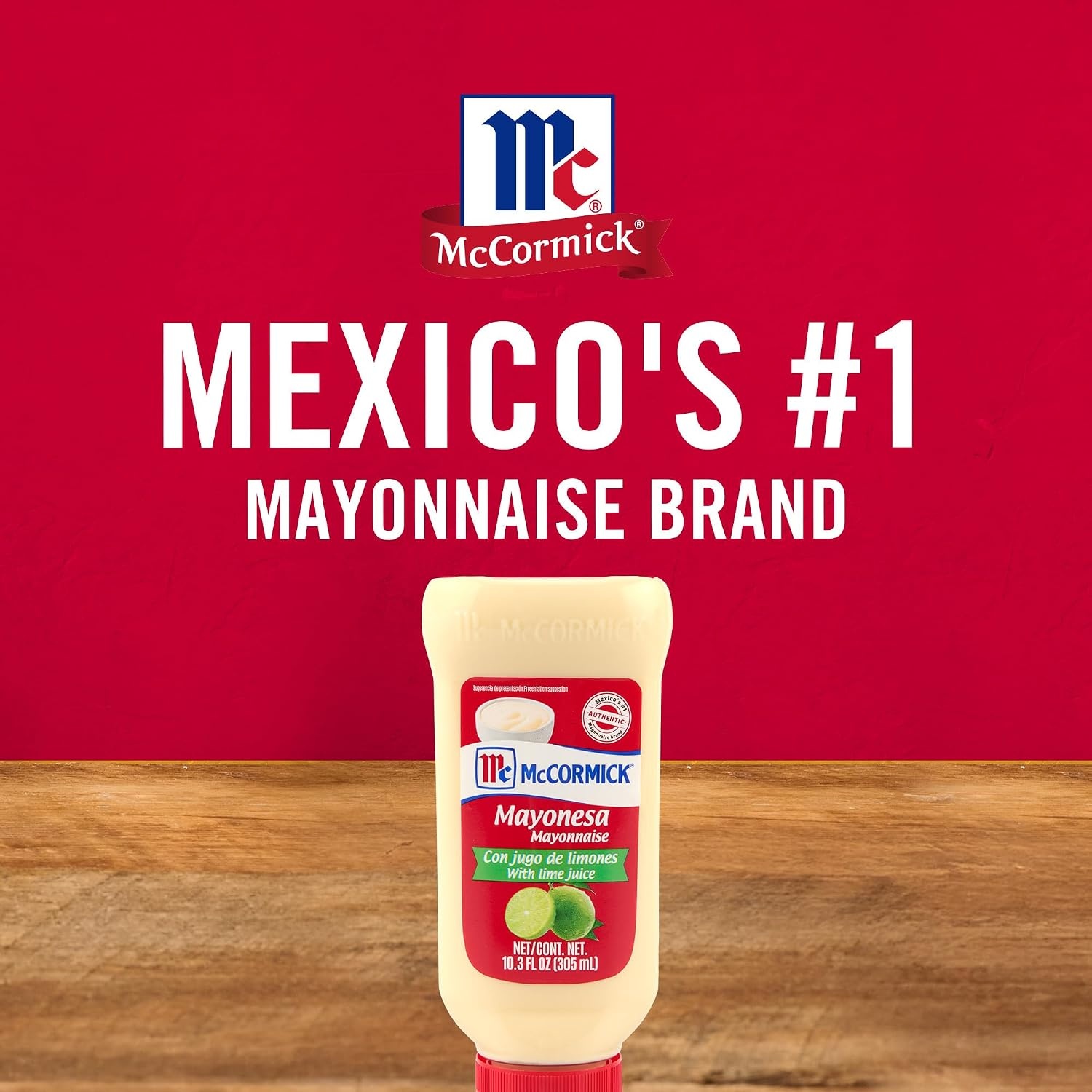 image:imageMcCormick Mayonesa Mayonnaise with Lime Juice 103 fl oz Pack of 6103 Fl Oz Pack of 1