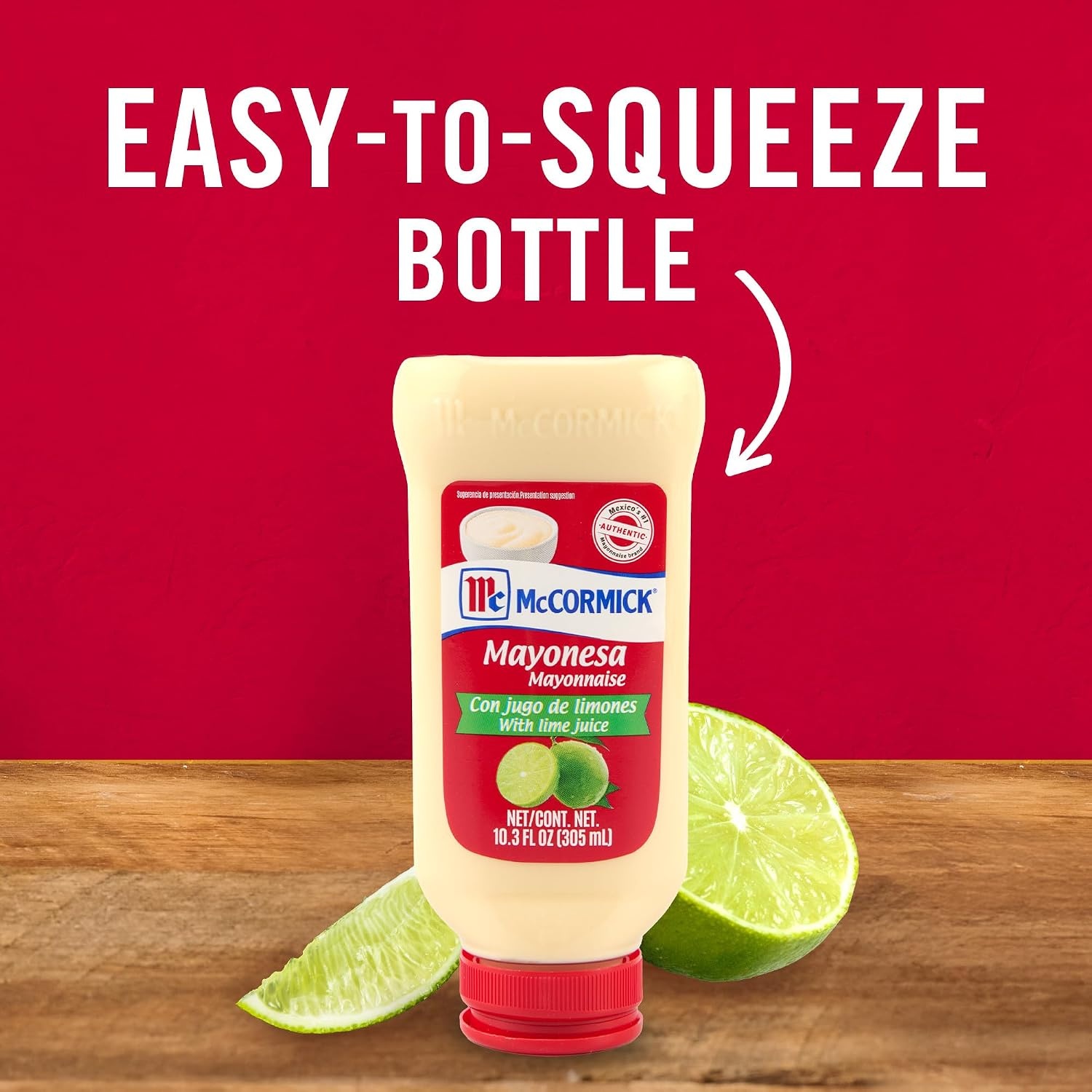 image:imageMcCormick Mayonesa Mayonnaise with Lime Juice 103 fl oz Pack of 6103 Fl Oz Pack of 1