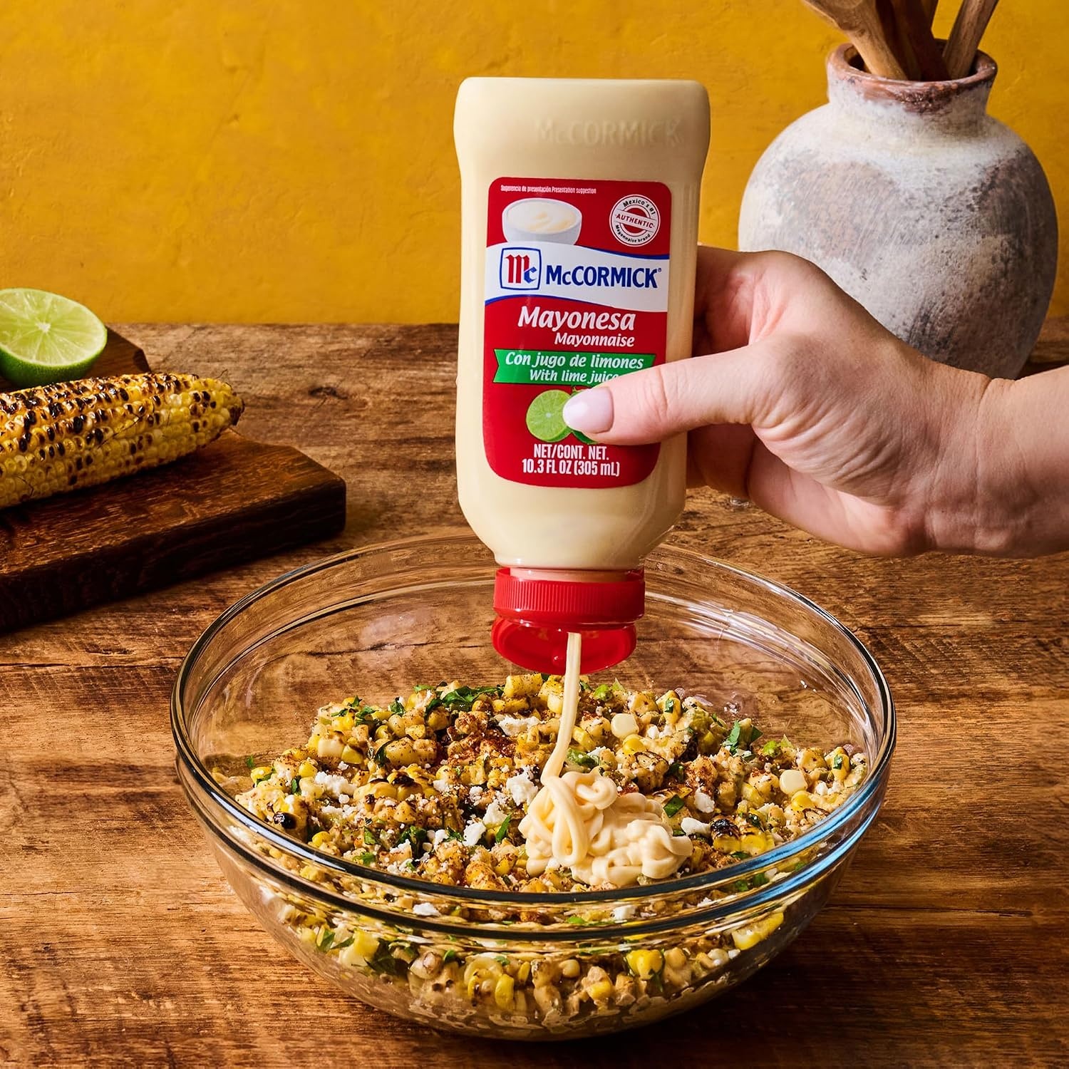 image:imageMcCormick Mayonesa Mayonnaise with Lime Juice 103 fl oz Pack of 6103 Fl Oz Pack of 6
