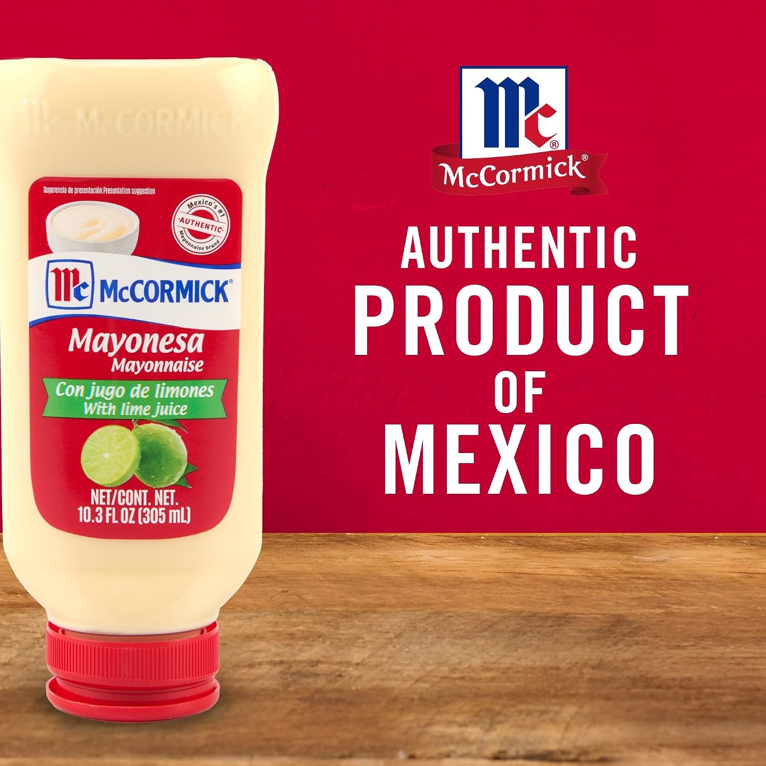 image:imageMcCormick Mayonesa Mayonnaise with Lime Juice 103 fl oz Pack of 6103 Fl Oz Pack of 6