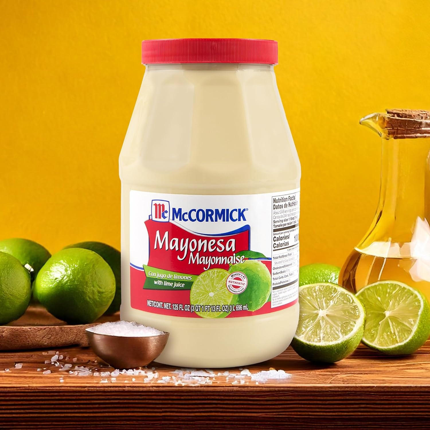 image:imageMcCormick Mayonesa Mayonnaise with Lime Juice 125 fl oz125 Fl Oz Pack of 1