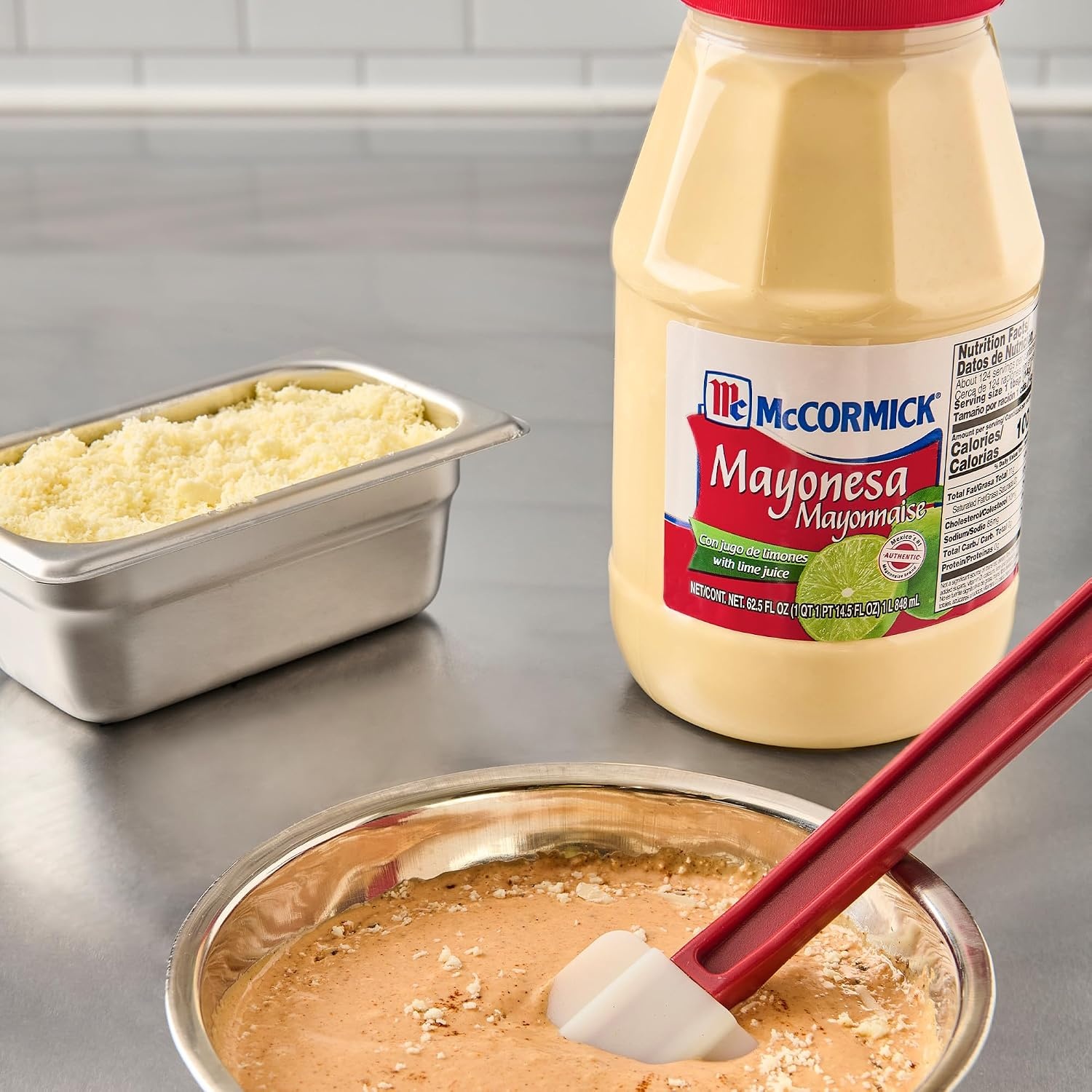 image:imageMcCormick Mayonesa Mayonnaise with Lime Juice 125 fl oz625 Fl Oz Pack of 1