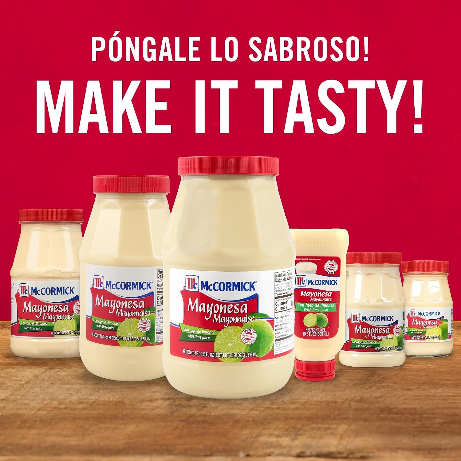 image:imageMcCormick Mayonesa Mayonnaise with Lime Juice 125 fl oz625 Fl Oz Pack of 1