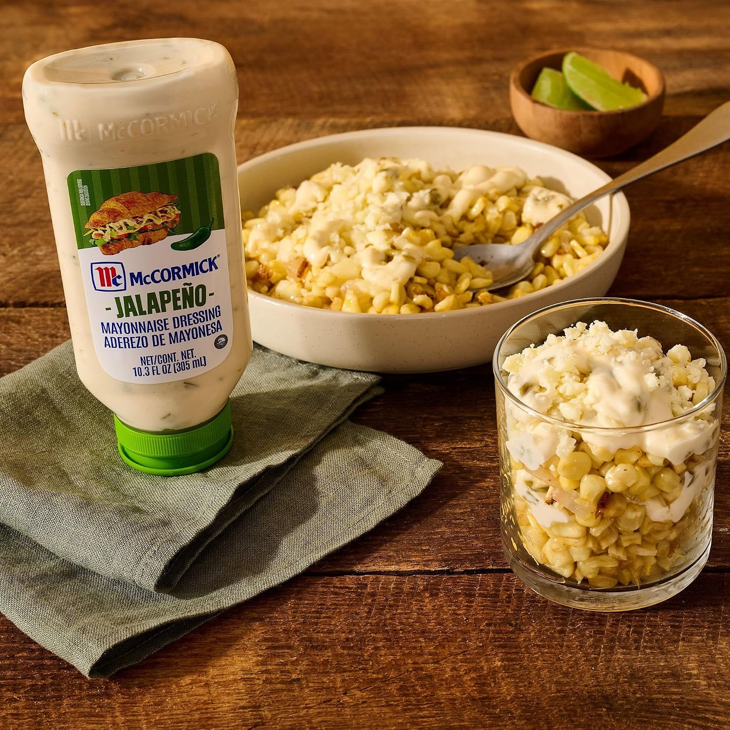 image:imageMcCormick Mayonnaise Dressing Jalapeo A Smooth Spicy Mayo That is a Great Addition to Sandwiches Dips Aioli Cold Salads Tacos and More 103 fl oz Pack of 6103 Fl Oz Pack of 6