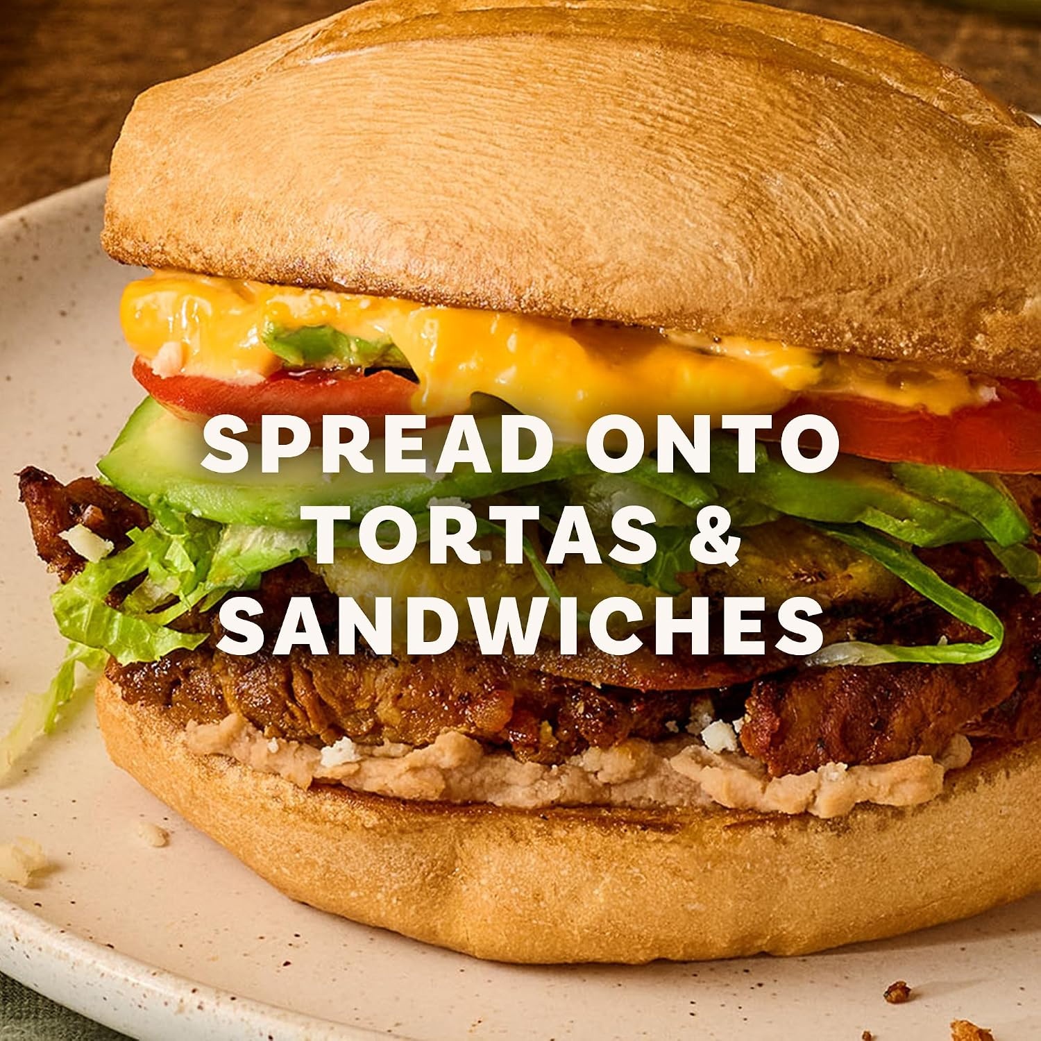 image:imageMcCormick Mayonnaise Dressing Tortas Sandwiches Perfect for Giving Your Favorite Deli Sandwiches a Flavor Boost A Thick Creamy Sandwich Spread That Adds a Hint of Lime and Sweet Pickle Flavor 103 fl oz103 Fl Oz Pack of 1