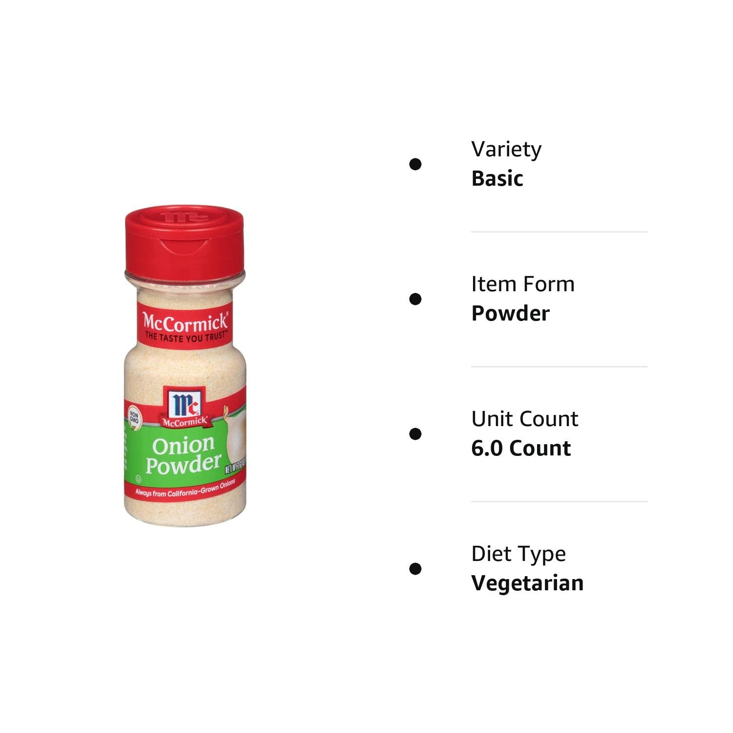 image:imageMcCormick Onion Powder 45 oz262 Ounce Pack of 6