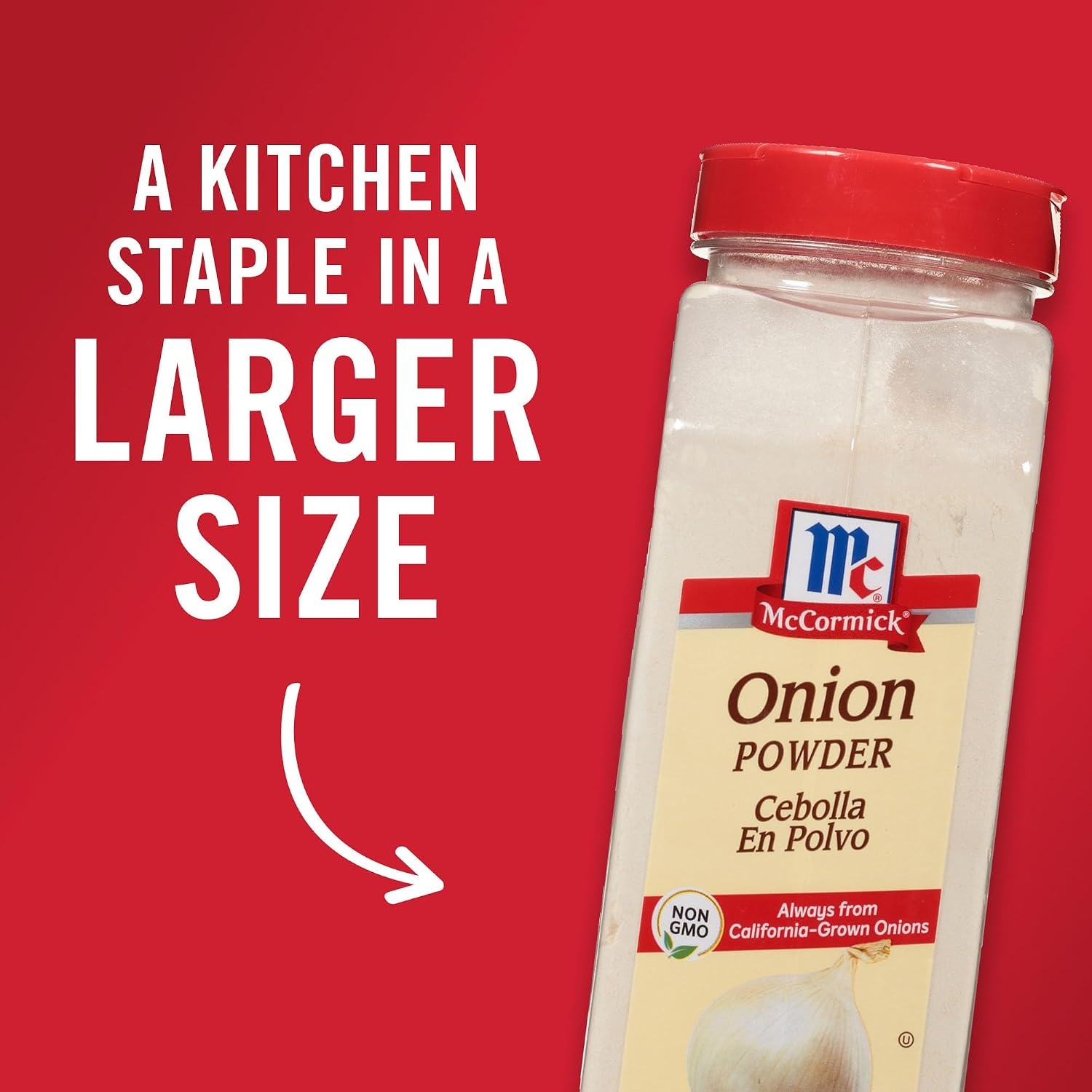 image:imageMcCormick Onion Powder Non GMO Made with Fresh Whole Onions For Bringing Consistent Onion Flavor to Meals amp Recipes 762 oz22 Ounce