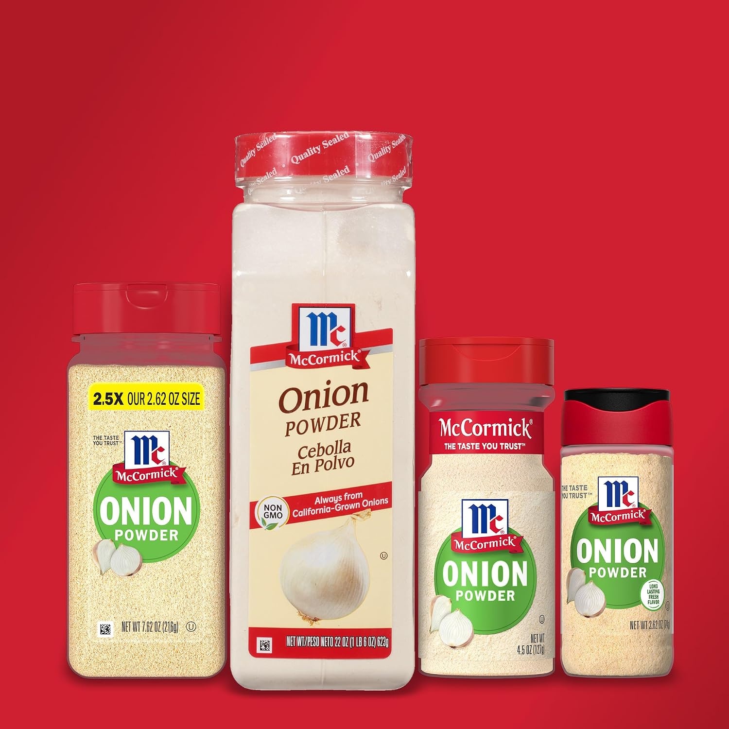 image:imageMcCormick Onion Powder Non GMO Made with Fresh Whole Onions For Bringing Consistent Onion Flavor to Meals amp Recipes 762 oz762 Ounce