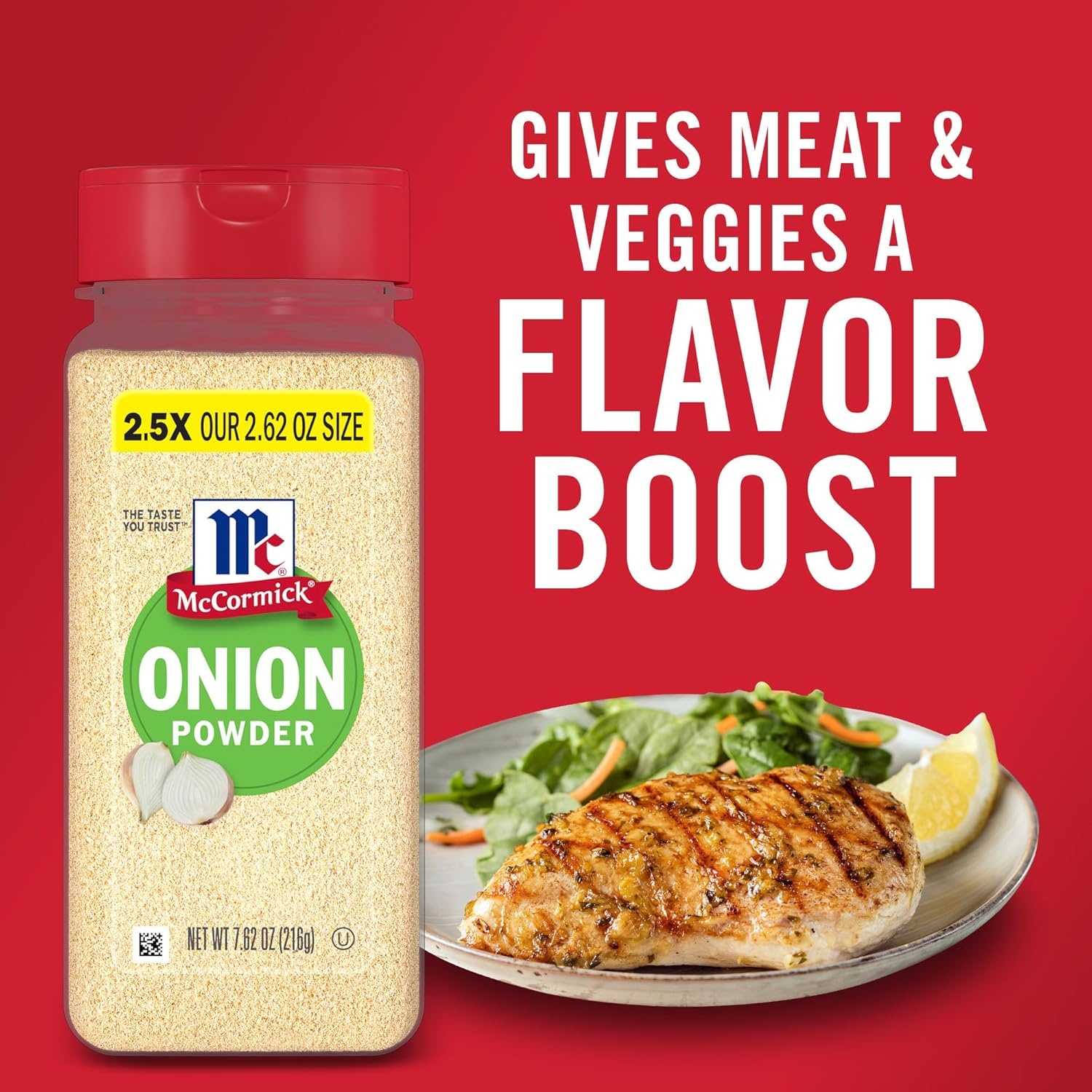 image:imageMcCormick Onion Powder Non GMO Made with Fresh Whole Onions For Bringing Consistent Onion Flavor to Meals amp Recipes 762 oz762 Ounce