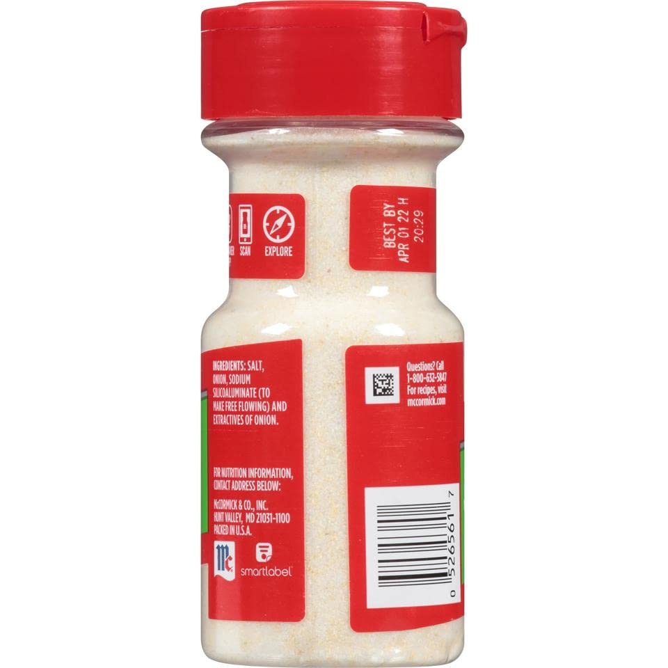 image:imageMcCormick Onion Salt 512 oz512 Ounce Pack of 6