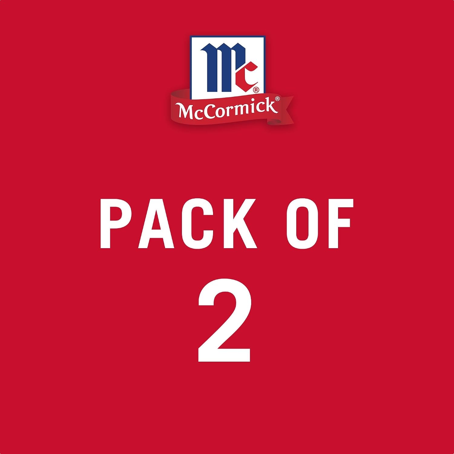 image:imageMcCormick Organic Pantry Staples Variety Pack Includes Organic Black Pepper and Organic Garlic Powder 2875 oz