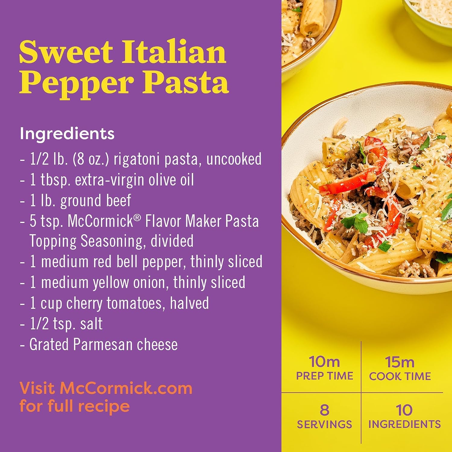 image:imageMcCormick Pasta Topping Seasoning Flavor Maker 25 oz