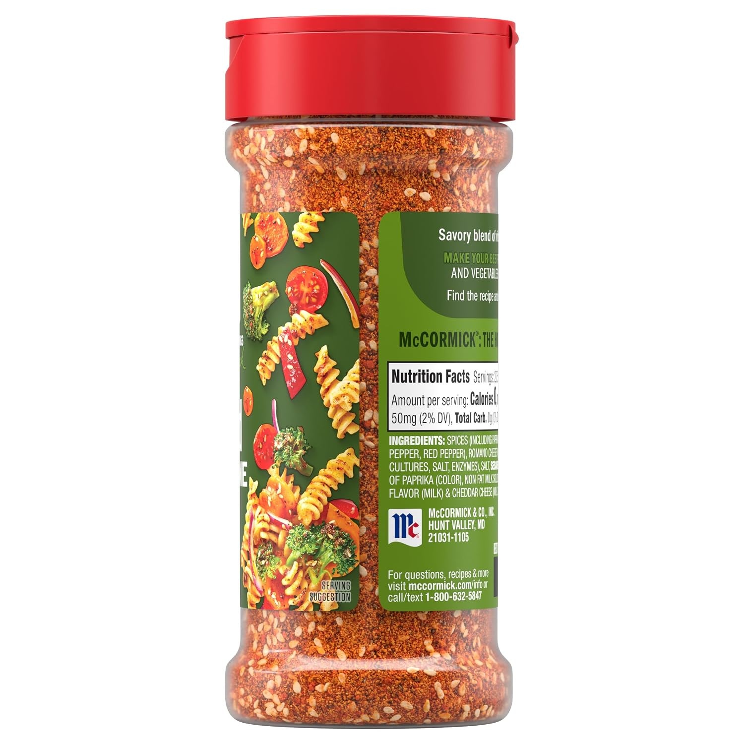 image:imageMcCormick Perfect Pinch Salad Supreme Seasoning 434 oz434 Ounce Pack of 1