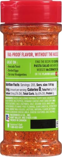 image:imageMcCormick Perfect Pinch Salad Supreme Seasoning 434 oz434 Ounce Pack of 2