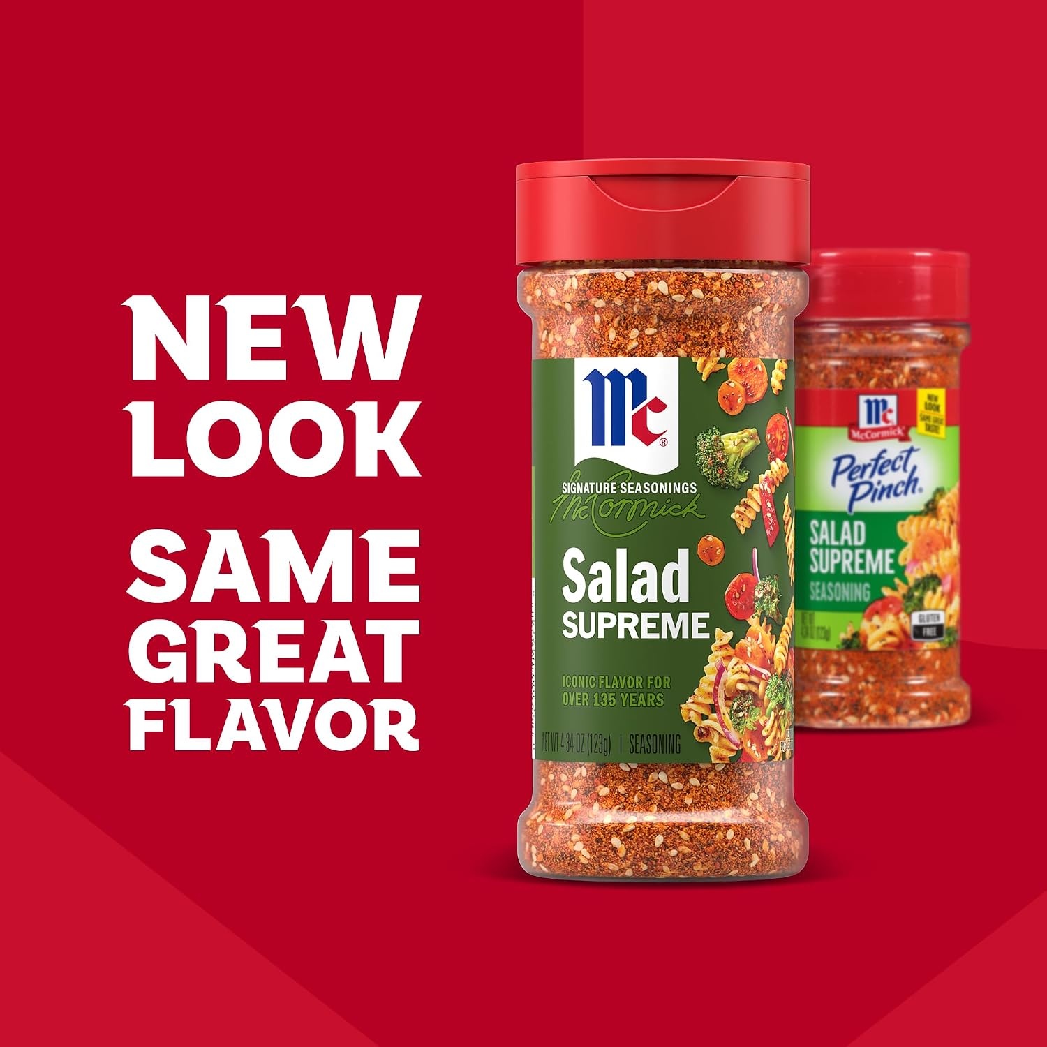 image:imageMcCormick Perfect Pinch Salad Supreme Seasoning 434 oz434 Ounce Pack of 6
