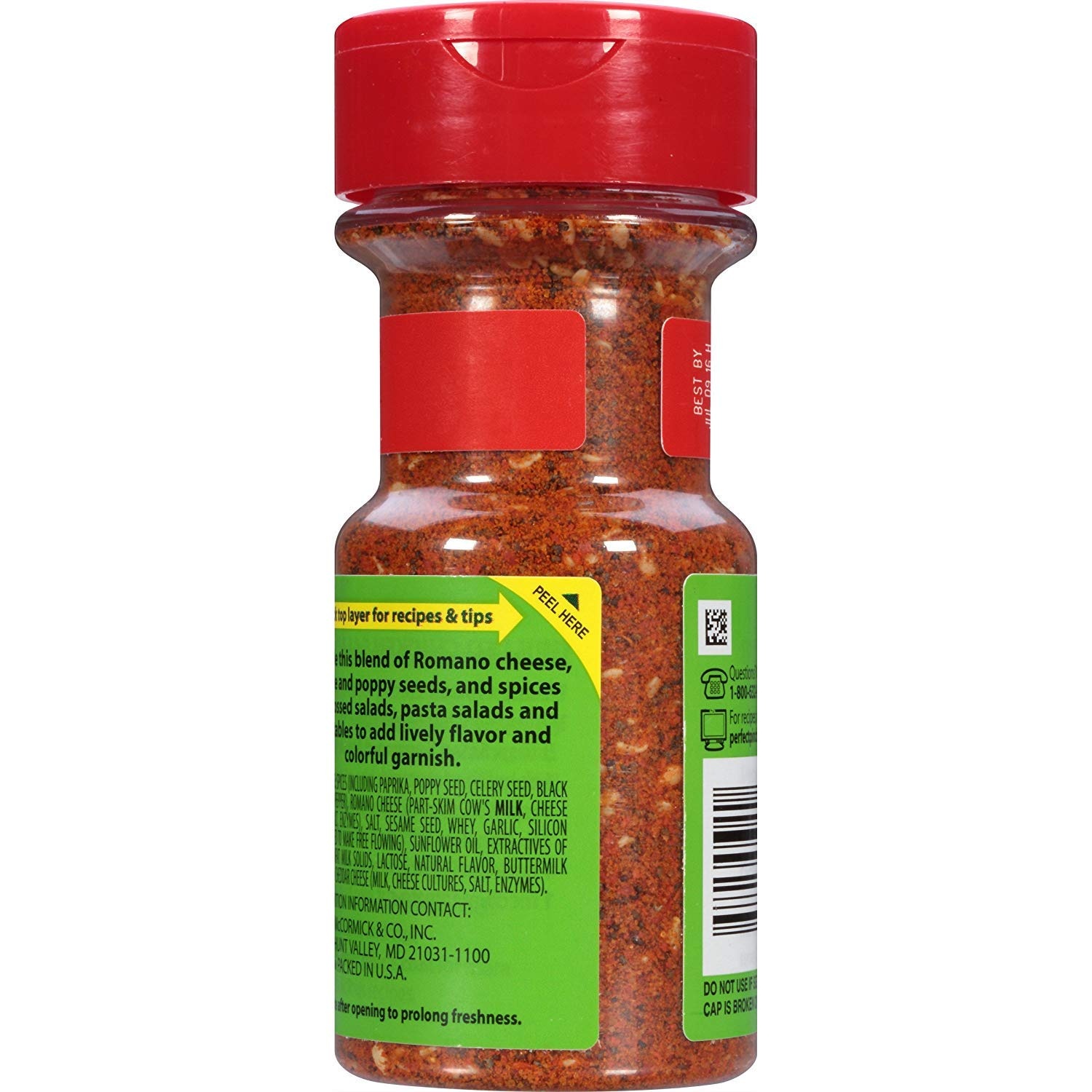 image:imageMcCormick Perfect Pinch Salad Supreme Seasoning 825 oz Pack of 626 Ounce Pack of 3