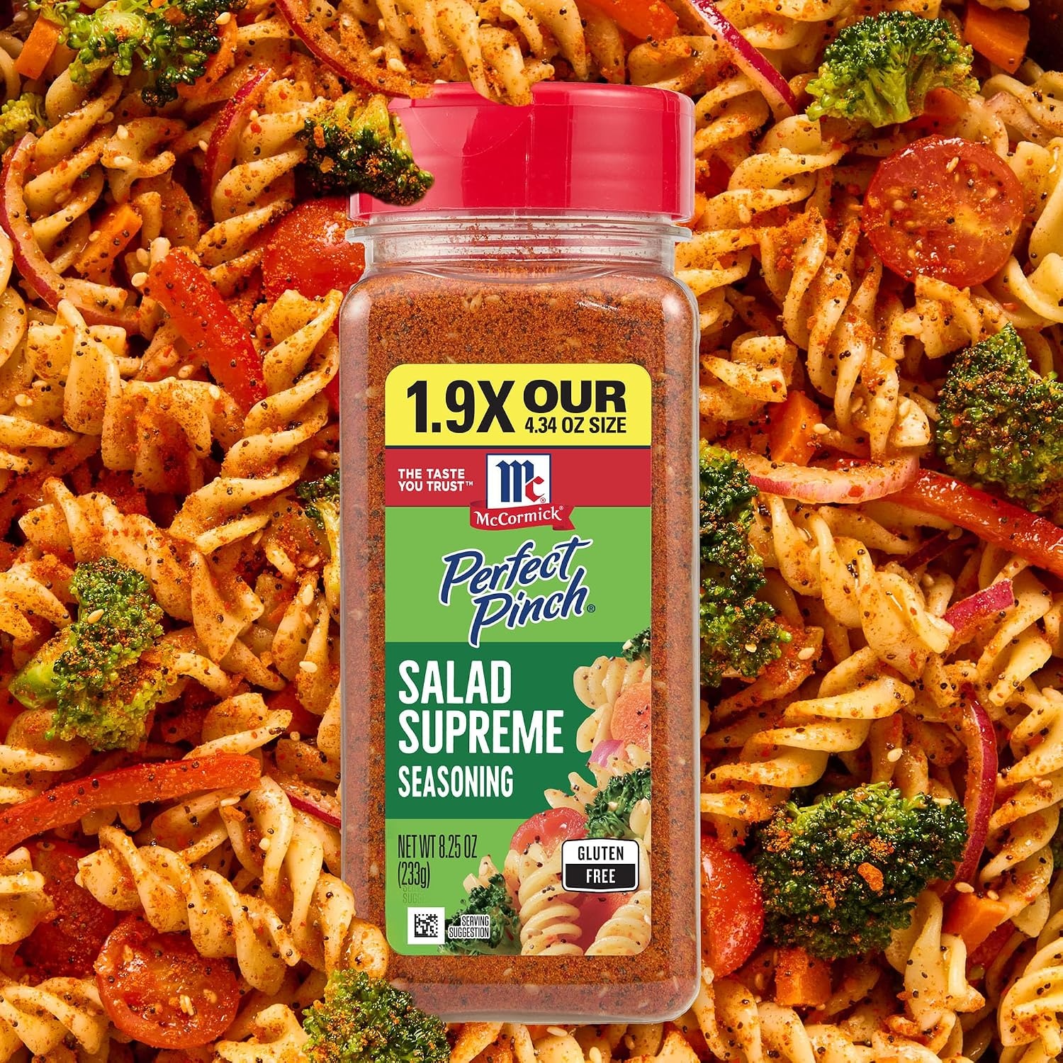 image:imageMcCormick Perfect Pinch Salad Supreme Seasoning 825 oz Pack of 6825 Ounce Pack of 1