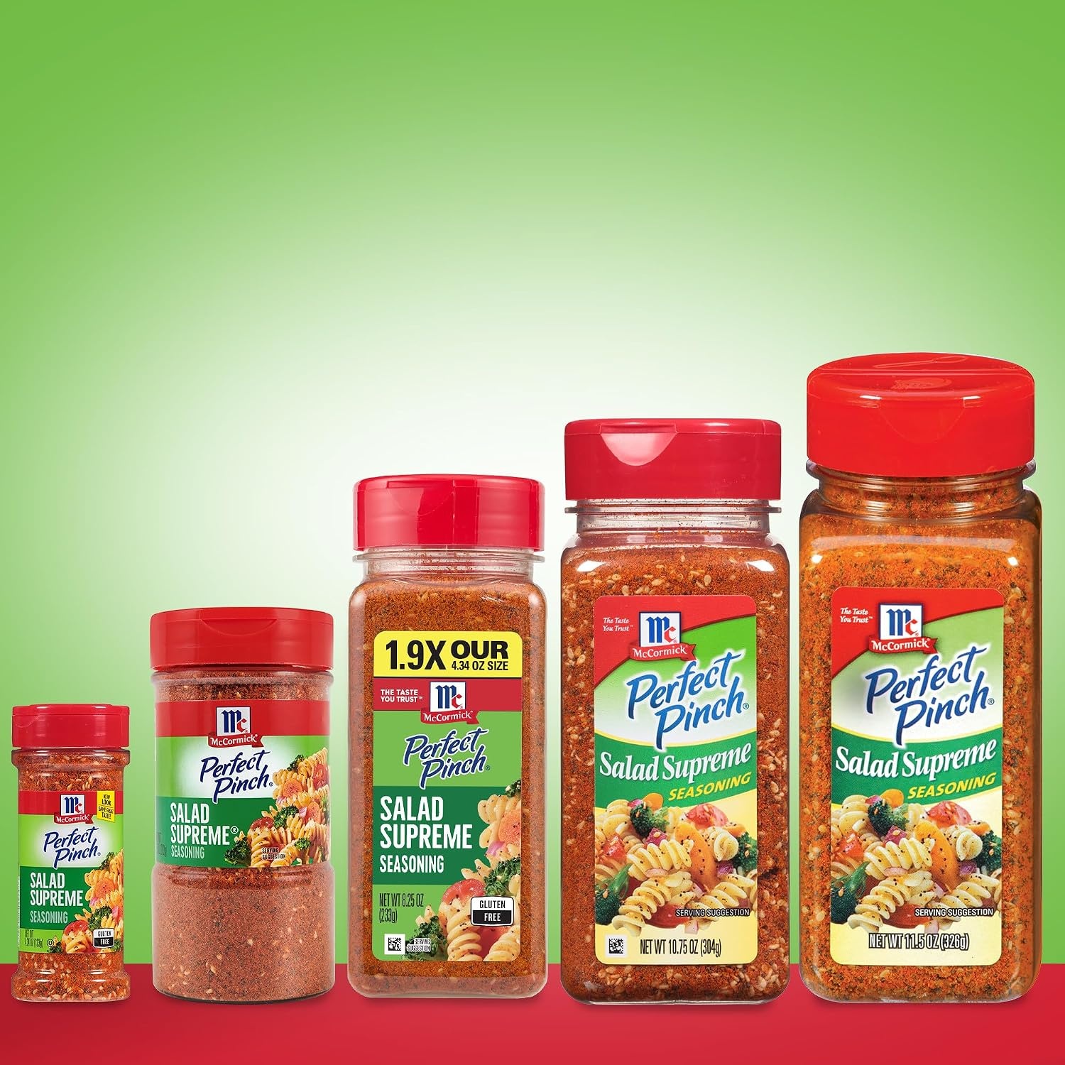 image:imageMcCormick Perfect Pinch Salad Supreme Seasoning 825 oz Pack of 6825 Ounce Pack of 6