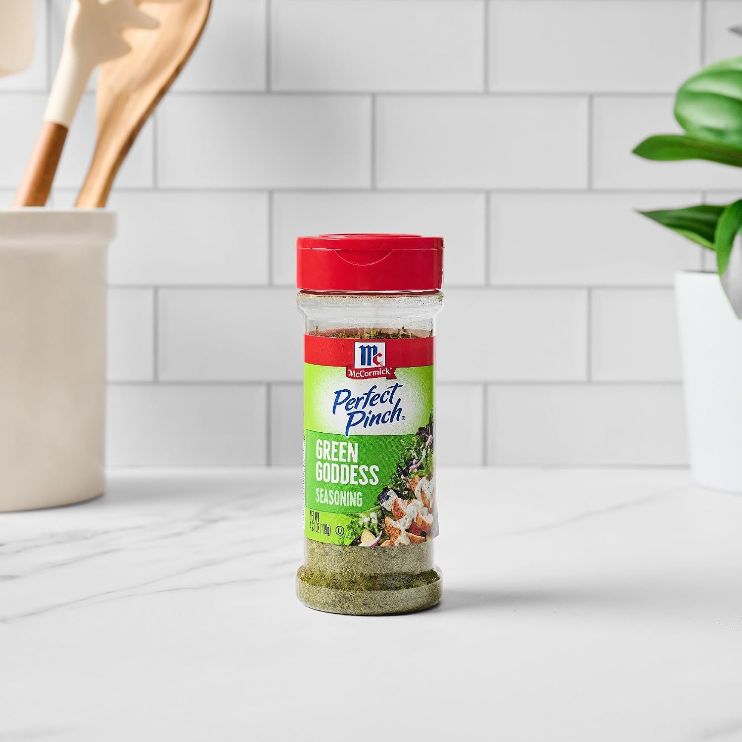 image:imageMcCormick Perfect Pinch Seasoning Green Goddess For Adding Tangy Herby Flavor to Chicken Roasted Veggies Dressings Sauces amp More 423 oz Pack of 6