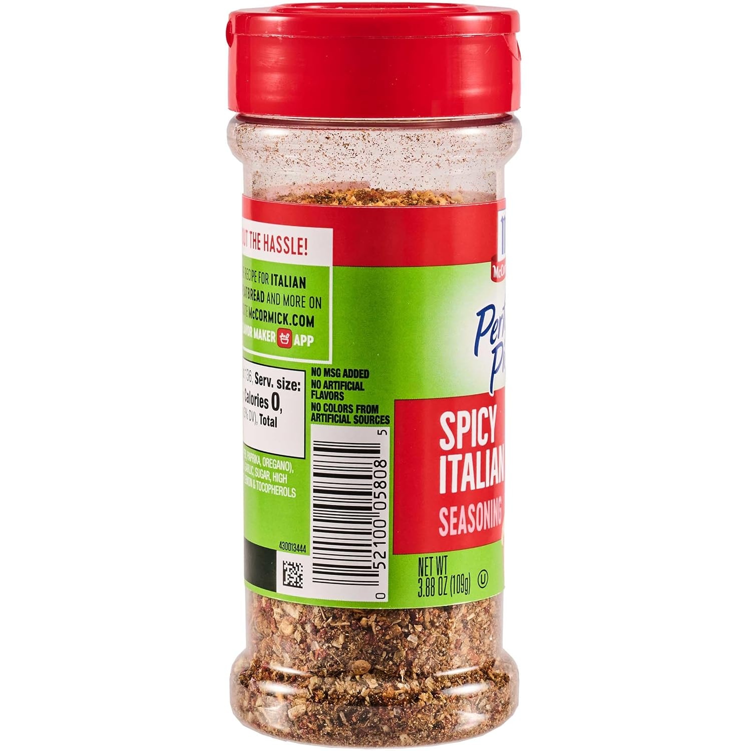 image:imageMcCormick Perfect Pinch Seasoning Spicy Italian For Adding Italian Flavor with a Kick to Pizza Pasta Dressings amp Sauces 388 oz Pack of 6