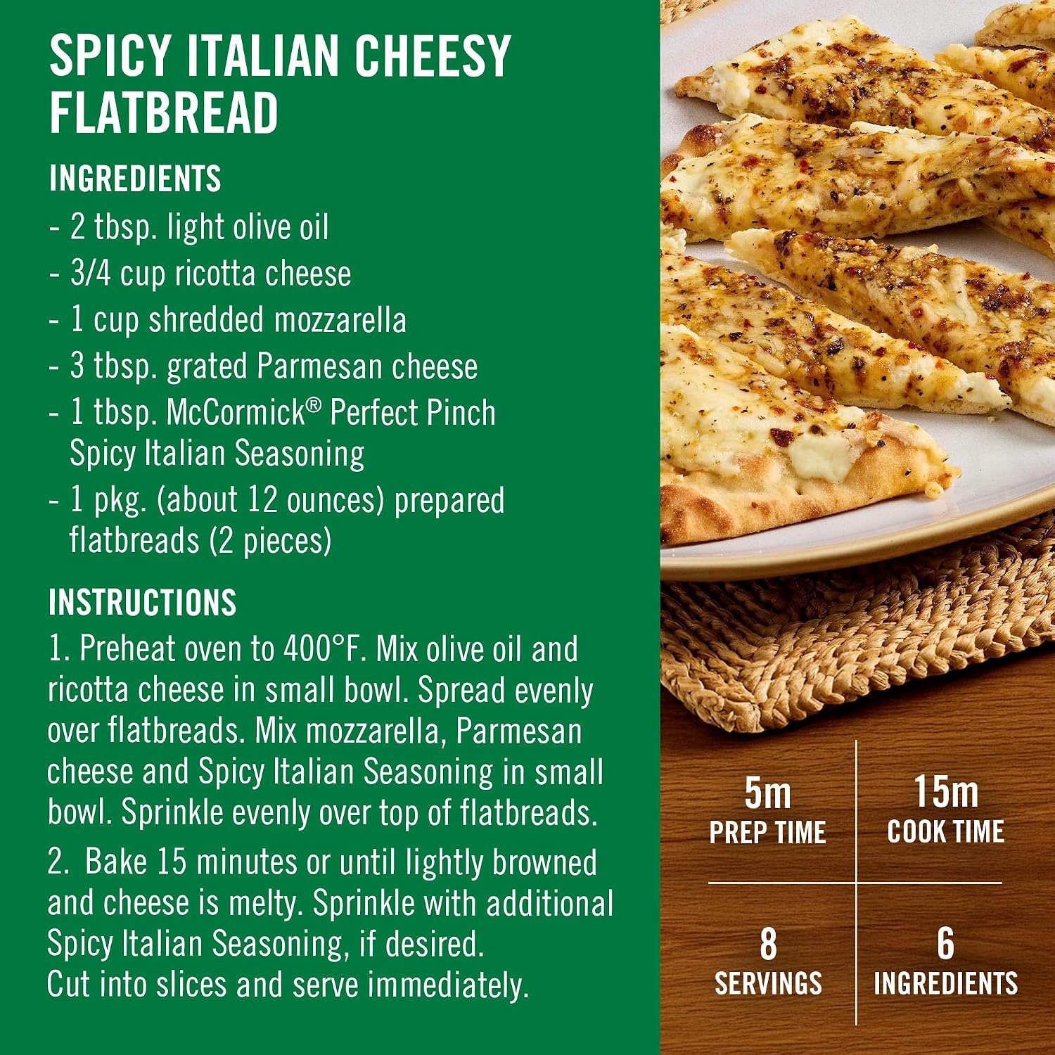 image:imageMcCormick Perfect Pinch Seasoning Spicy Italian For Adding Italian Flavor with a Kick to Pizza Pasta Dressings amp Sauces 388 oz Pack of 6