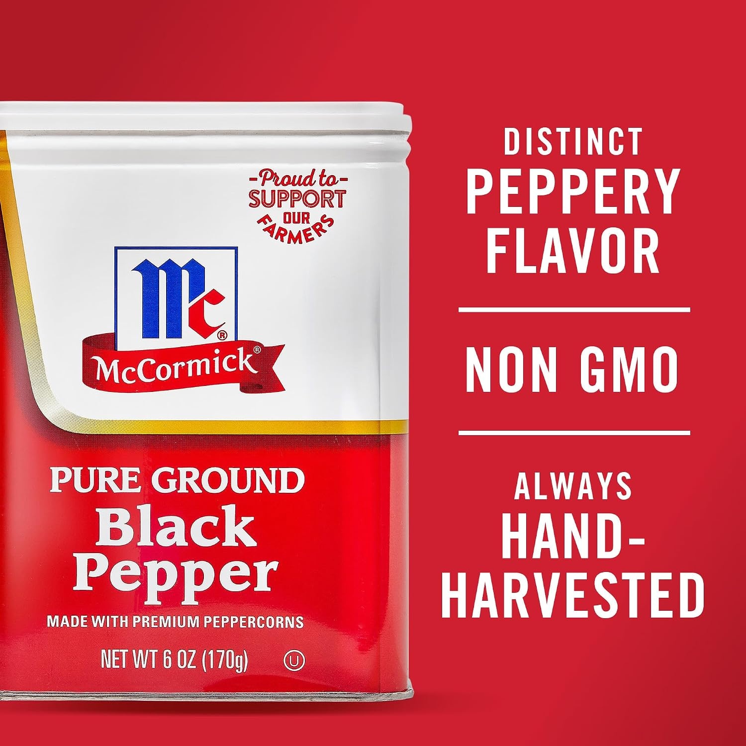image:imageMcCormick Pure Ground Black Pepper 3 oz6 Ounce Pack of 1