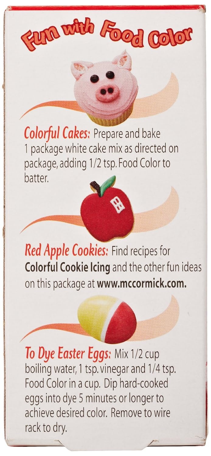 image:imageMcCormick Red Food Color 1 fl oz1 Fl Oz Pack of 4