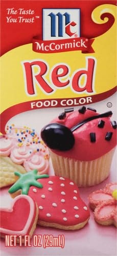 image:imageMcCormick Red Food Color 1 fl oz1 Fl Oz Pack of 4