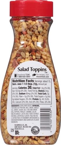 image:imageMcCormick Salad Toppins Crunchy amp Flavorful 375 ozCrunchy and Flavorful