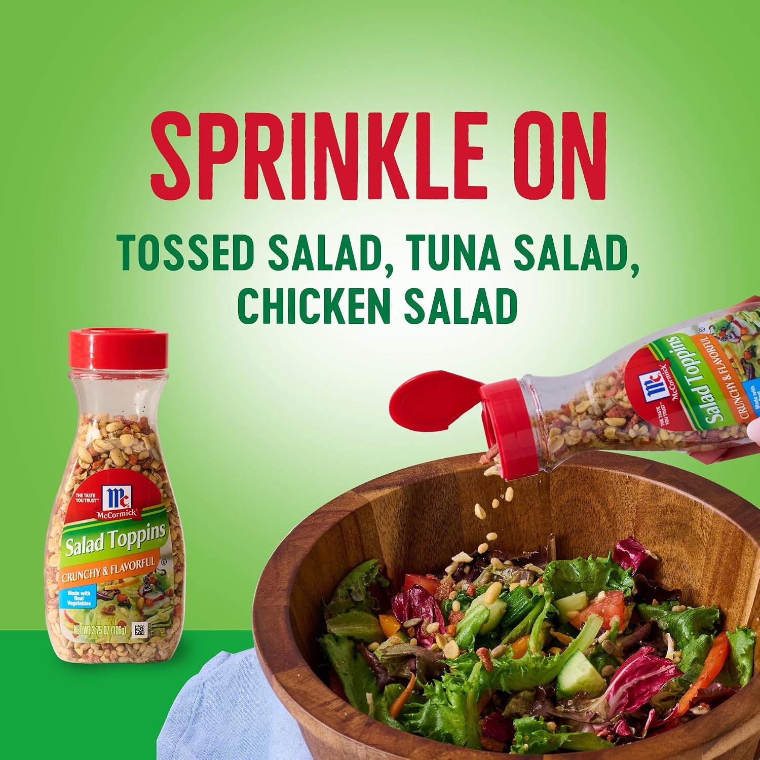 image:imageMcCormick Salad Toppins Crunchy amp Flavorful 375 ozCrunchy and Flavorful