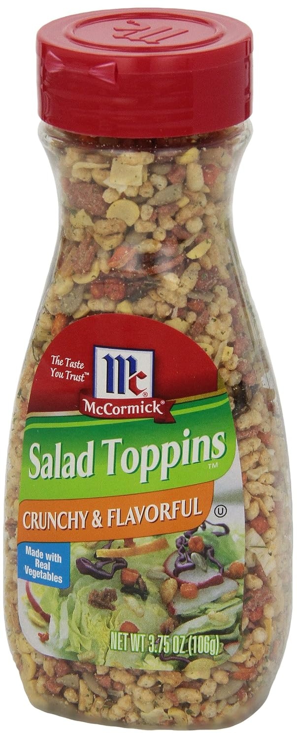 image:imageMcCormick Salad Toppins Crunchy amp Flavorful 375 ozCrunchy and Flavorful