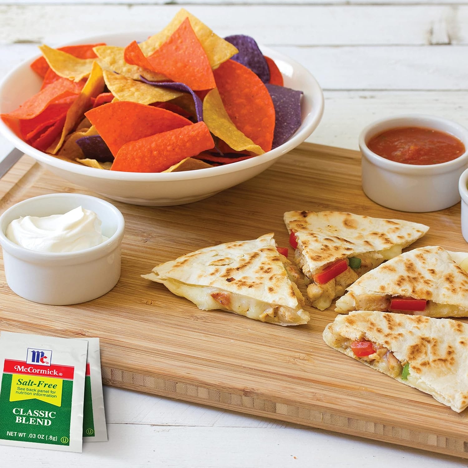 image:imageMcCormick Salt Free Classic Blend Packets 300 count One Box of 300 SaltFree Seasoning Blend Individual Packets Perfect for Reduced Sodium Diets Best on Roasted Vegetables Potatoes and More