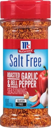 image:imageMcCormick Salt Free Roasted Garlic amp Bell Pepper Seasoning 434 oz434 Ounce Pack of 2