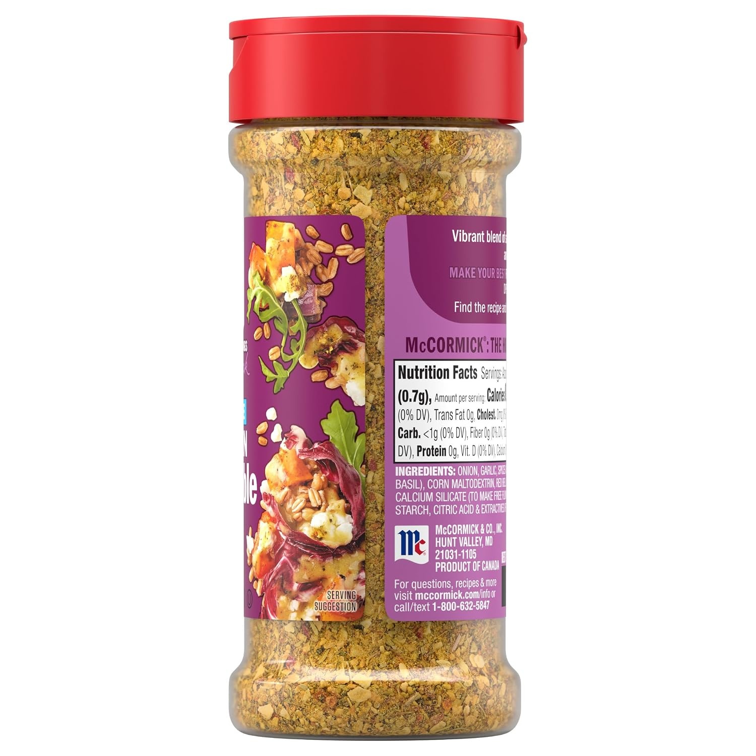 image:imageMcCormick Salt Free Vegetable Seasoning 416 oz Pack of 6