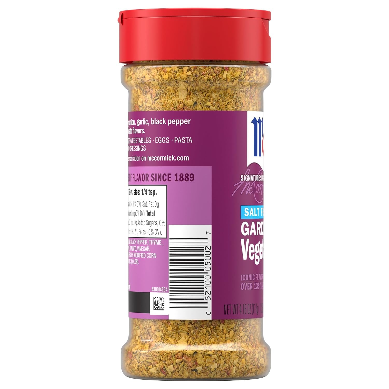 image:imageMcCormick Salt Free Vegetable Seasoning 416 oz Pack of 6