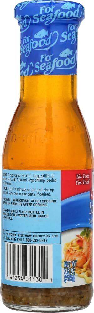 image:imageMcCormick Scampi Seafood Sauce 75 oz Pack of 675 Ounce Pack of 6