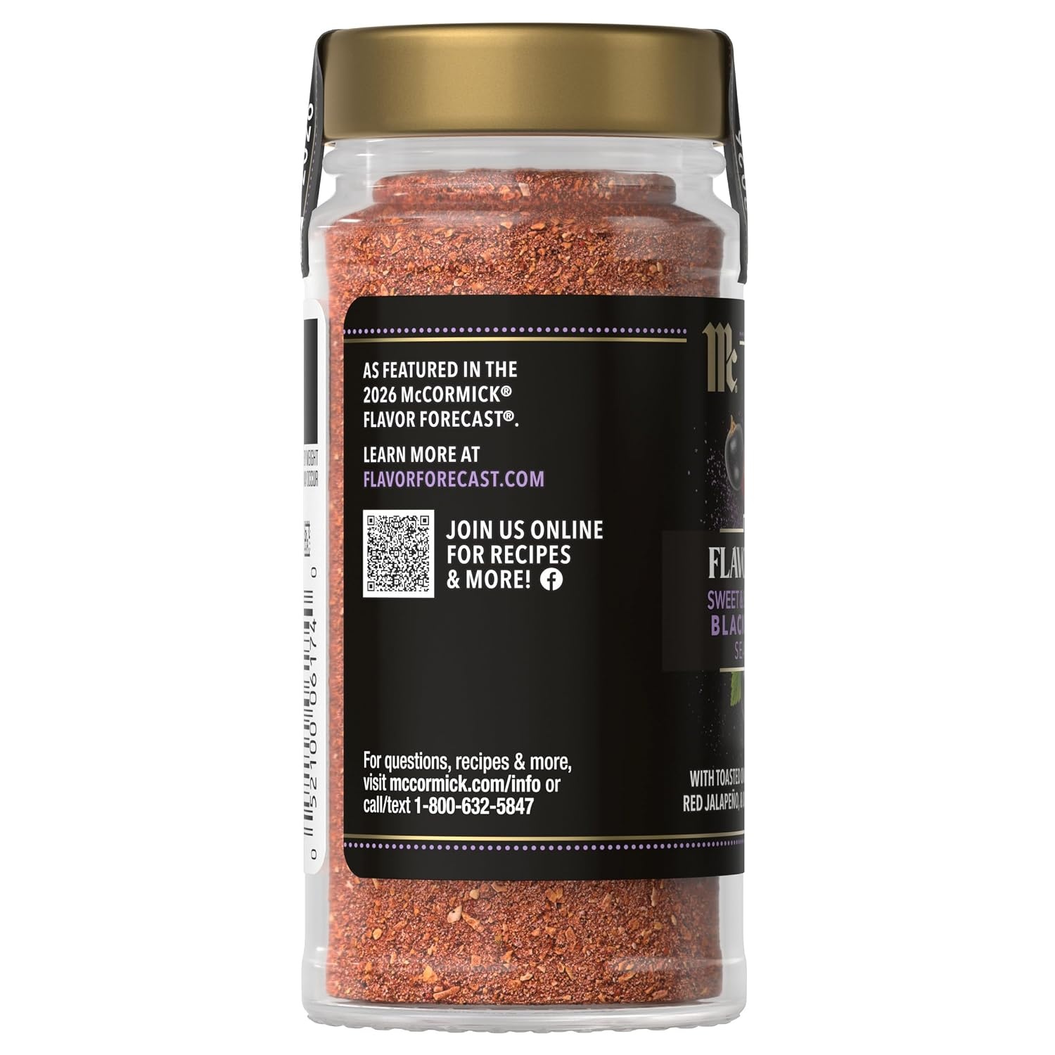 image:imageMcCormick Seasoning Black Currant Sweet amp Smoky 2026 Flavor of the Year Sweet Savory amp Balanced Black Currant Rub 262 oz262 Ounce Pack of 1