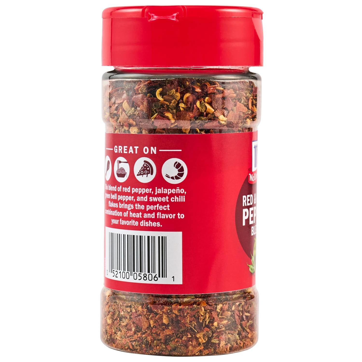 image:imageMcCormick Seasoning Blend Red amp Green Pepper Mildly Spicy Seasoning Featuring Red Peppers Jalapeo Peppers Green Bell Peppers amp Sweet Chili Flakes for Flavoring Your Favorite Dishes 282 oz