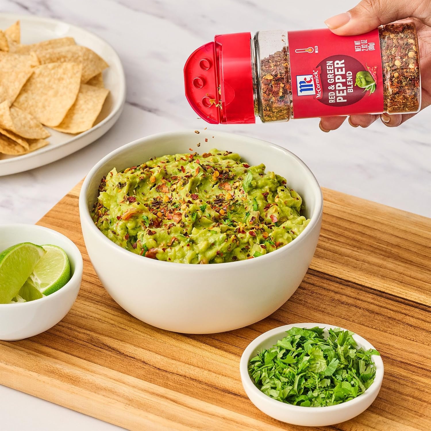image:imageMcCormick Seasoning Blend Red amp Green Pepper Mildly Spicy Seasoning Featuring Red Peppers Jalapeo Peppers Green Bell Peppers amp Sweet Chili Flakes for Flavoring Your Favorite Dishes 282 oz