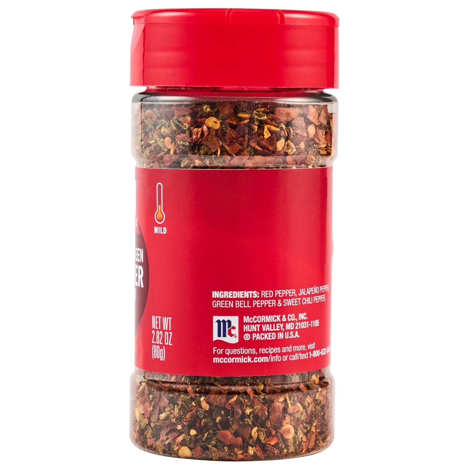 image:imageMcCormick Seasoning Blend Red amp Green Pepper Mildly Spicy Seasoning Featuring Red Peppers Jalapeo Peppers Green Bell Peppers amp Sweet Chili Flakes for Flavoring Your Favorite Dishes 282 oz