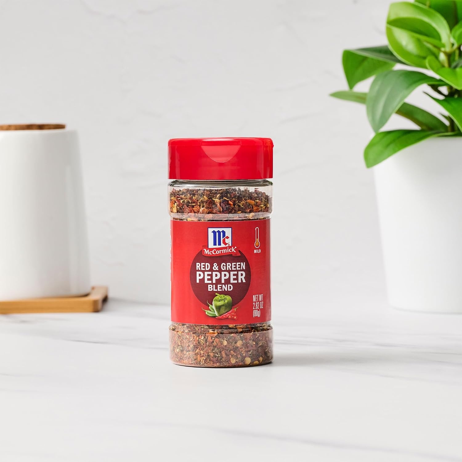 image:imageMcCormick Seasoning Blend Red amp Green Pepper Mildly Spicy Seasoning Featuring Red Peppers Jalapeo Peppers Green Bell Peppers amp Sweet Chili Flakes for Flavoring Your Favorite Dishes 282 oz