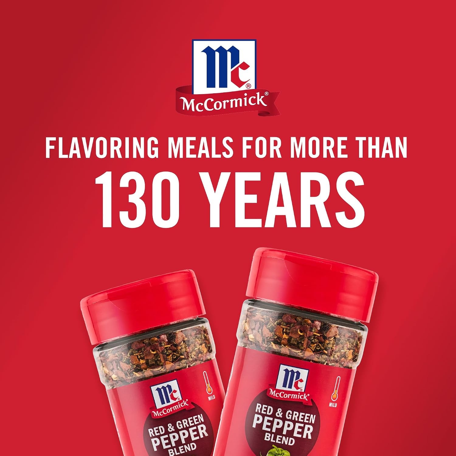 image:imageMcCormick Seasoning Blend Red amp Green Pepper Mildly Spicy Seasoning Featuring Red Peppers Jalapeo Peppers Green Bell Peppers amp Sweet Chili Flakes for Flavoring Your Favorite Dishes 282 oz
